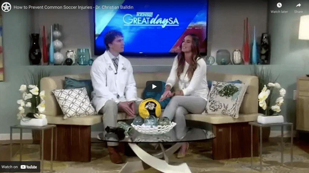 How to Prevent Common Soccer Injuries - Dr. Christian Balldin