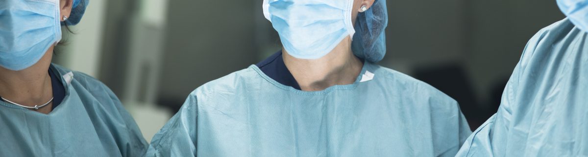 Surgeon in hospital surgery