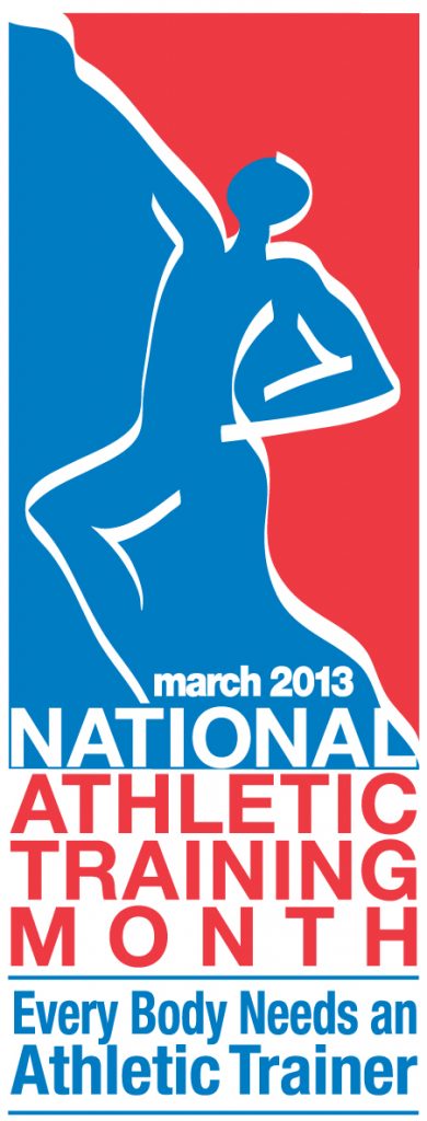 March 2013 national athletic training month