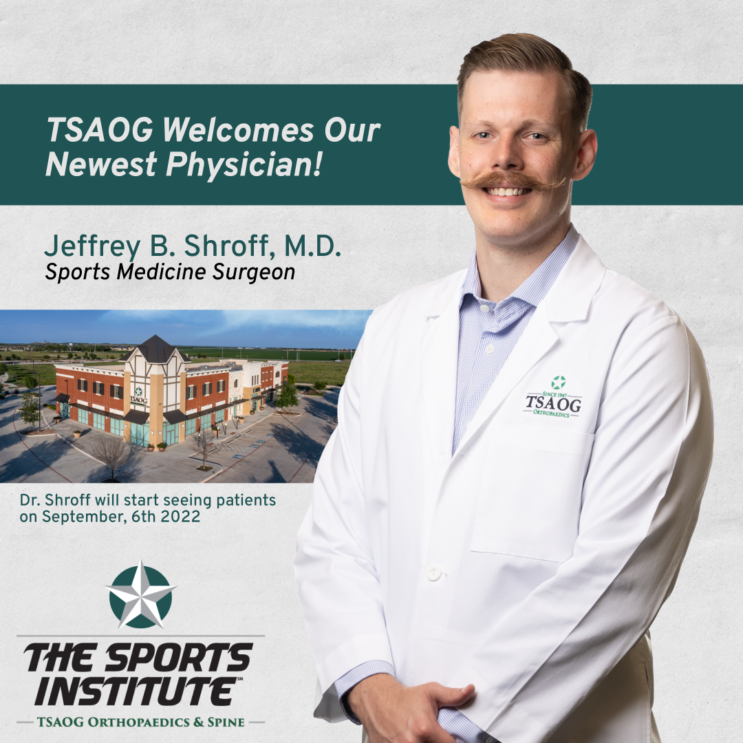 TSAOG Welcomes Dr. Jeffrey B. Shroff!