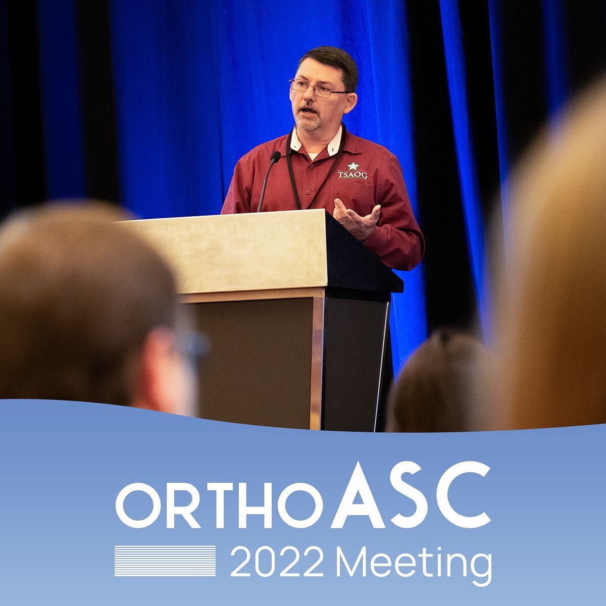 Chief of Ancillary &#038; Surgical Services, Ronald Bullock, spoke at OrthoASC 2022 in Chicago last week!