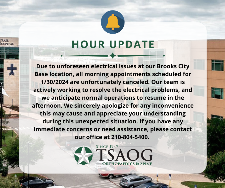 Holiday Hour Update - Brook City Base